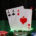 Stylized icon for Texas Hold'em Poker